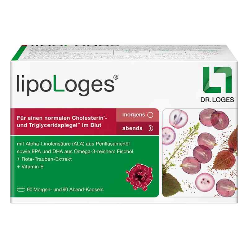 Lipologes Kapseln 180 stk von Dr. Loges + Co. GmbH PZN 12452256