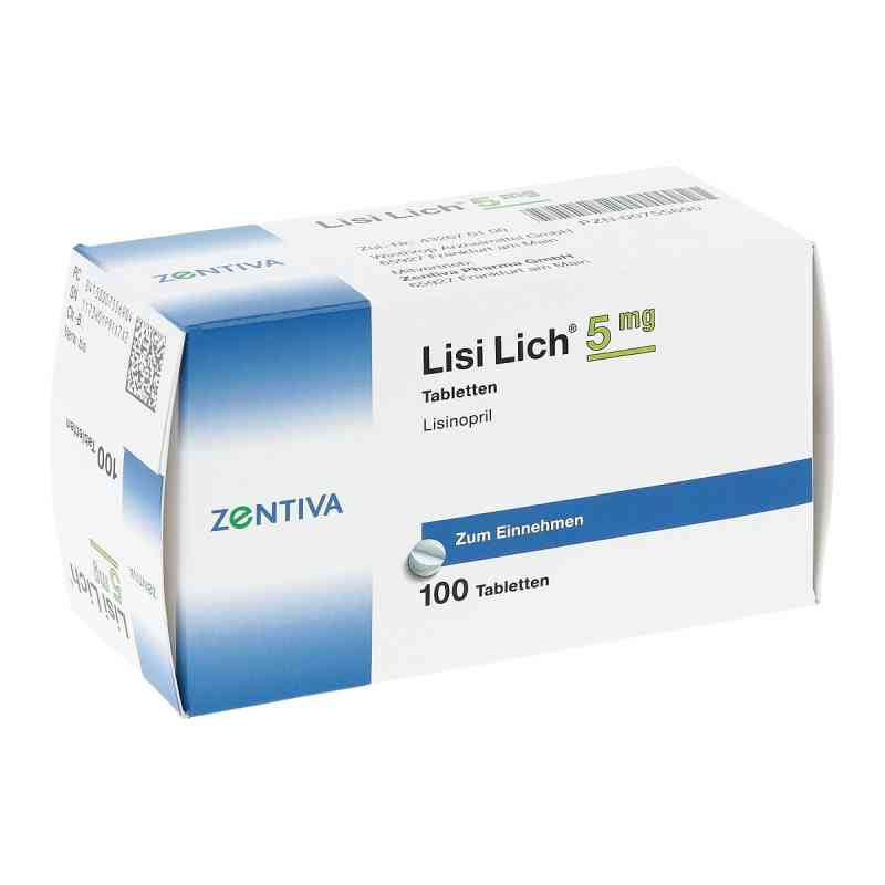 Lisi Lich 5mg 100 stk von Zentiva Pharma GmbH PZN 00755690