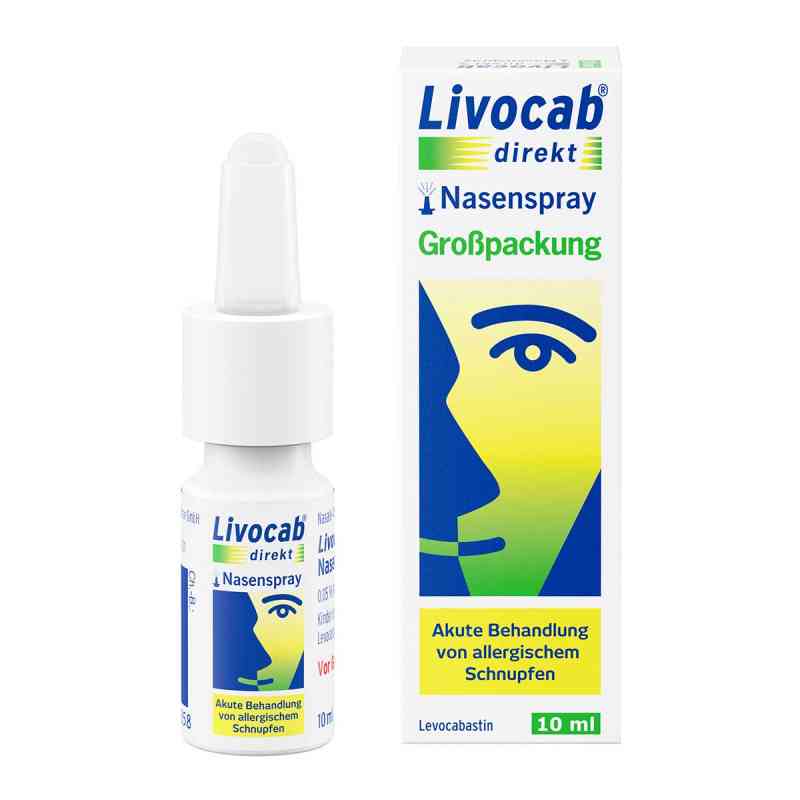 Livocab direkt Nasenspray bei Allergie 10 ml von Johnson & Johnson GmbH (OTC) PZN 13839164