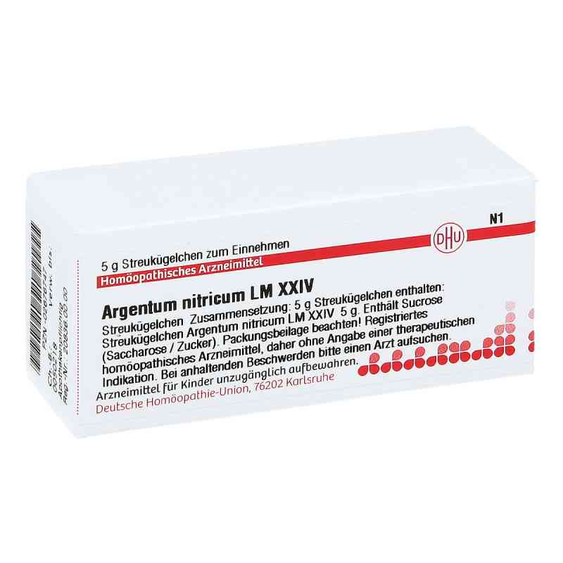 Lm Argentum Nitricum Xxiv Globuli 5 g von DHU-Arzneimittel GmbH & Co. KG PZN 02676747