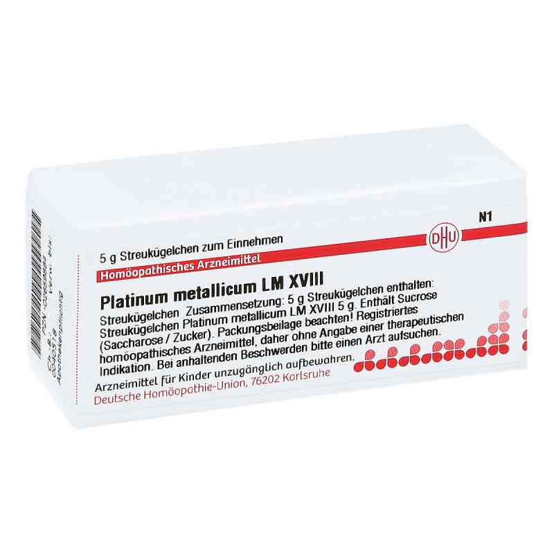 Lm Platinum Metallicum Xviii Globuli 5 g von DHU-Arzneimittel GmbH & Co. KG PZN 02659884