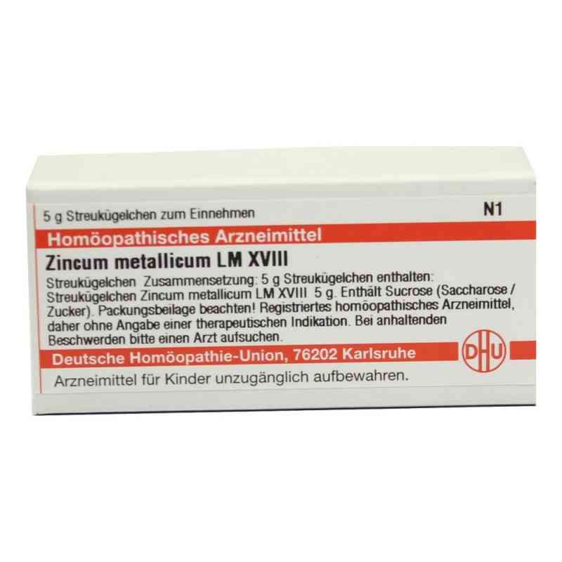 Lm Zincum Metallicum Xviii Globuli 5 g von DHU-Arzneimittel GmbH & Co. KG PZN 02660226