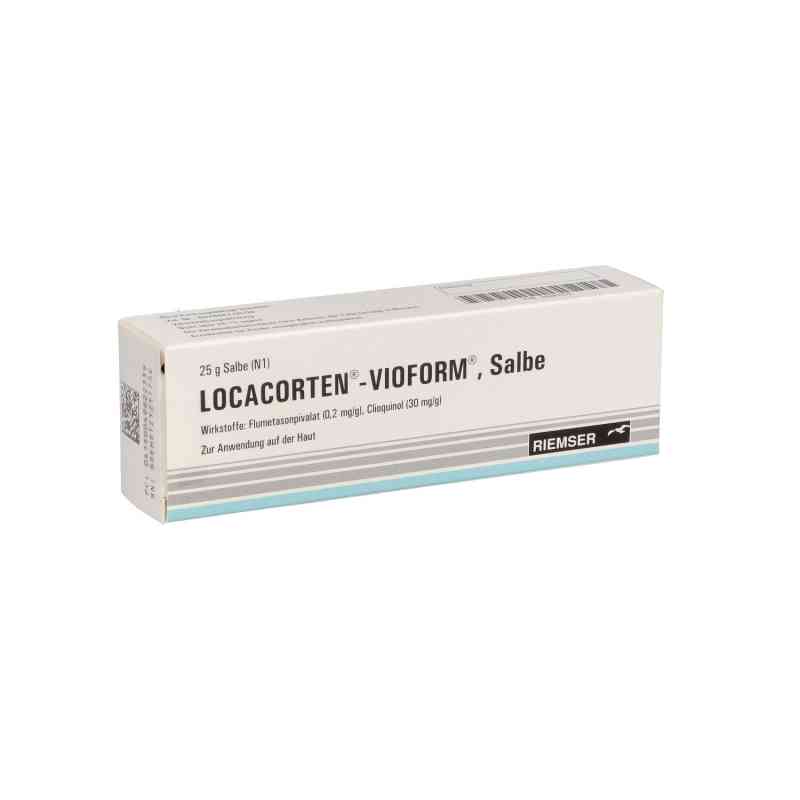 Locacorten Vioform Salbe 25 g von Esteve Pharmaceuticals GmbH PZN 04962233