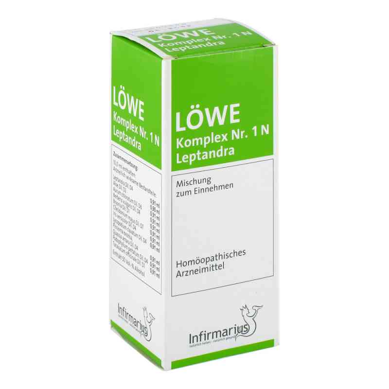 Löwe Komplex Nummer 1 N Leptandra Tropfen 100 ml von Infirmarius GmbH PZN 02913785