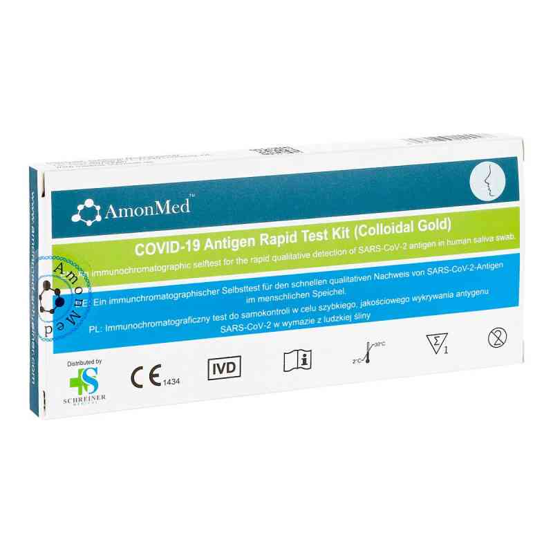 Lollitest AmonMed COVID-19 Antigen Laientest Schnelltest Kit Col   von  PZN 08101624
