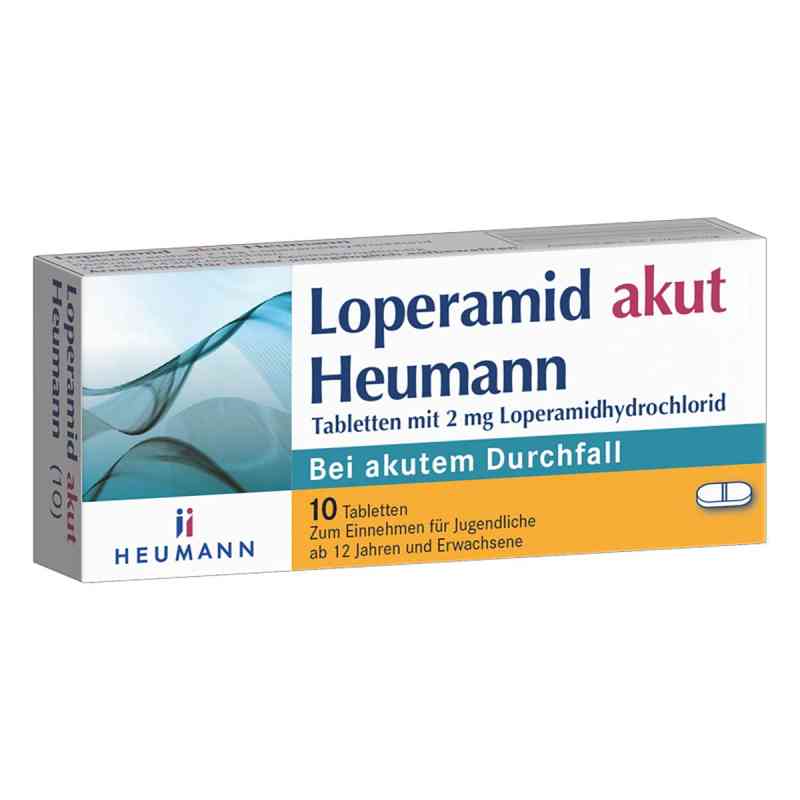 Loperamid akut Heumann 10 stk von HEUMANN PHARMA GmbH & Co. Generica KG PZN 04633535