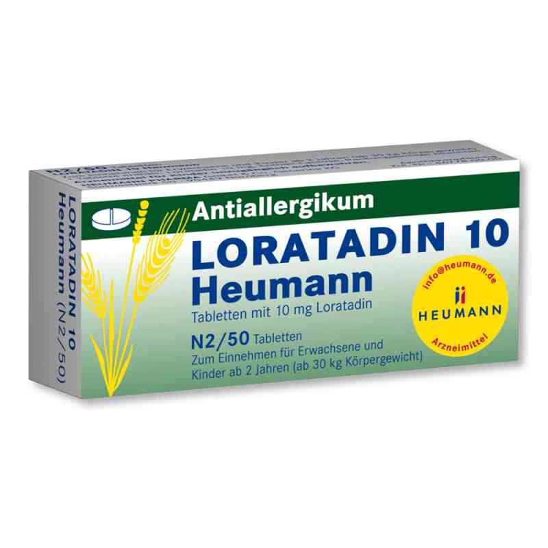 Loratadin 10 Heumann 50 stk von HEUMANN PHARMA GmbH & Co. Generi PZN 01476650