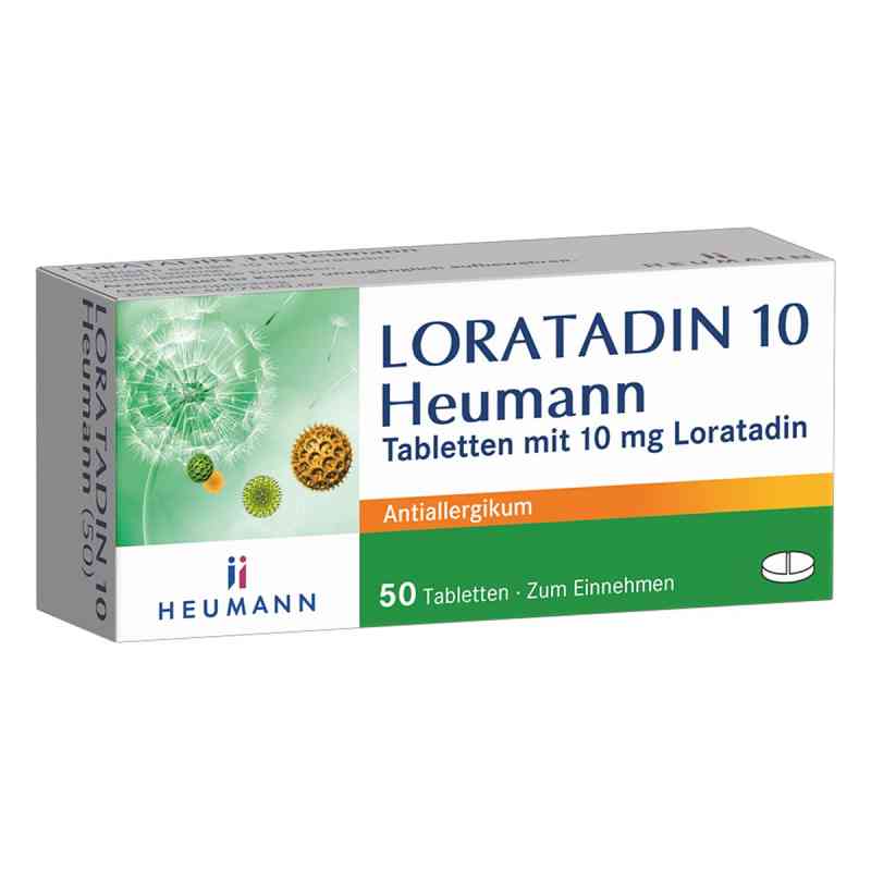 Loratadin 10 Heumann 50 stk von HEUMANN PHARMA GmbH & Co. Generica KG PZN 01476650