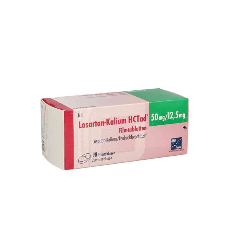 Losartan-Kalium HCTad 50mg/12,5mg 98 stk von TAD Pharma GmbH PZN 05522772