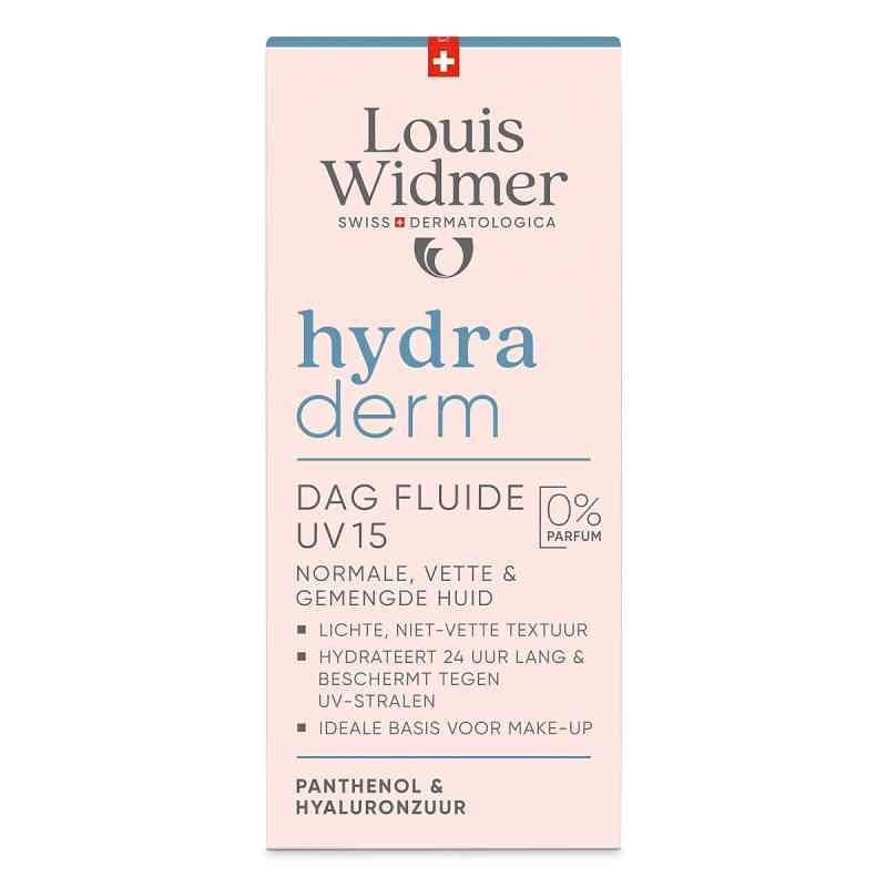 Louis Widmer hydraderm Tagesfluid UV 15 unparfümiert 50 ml von LOUIS WIDMER GmbH PZN 19345078