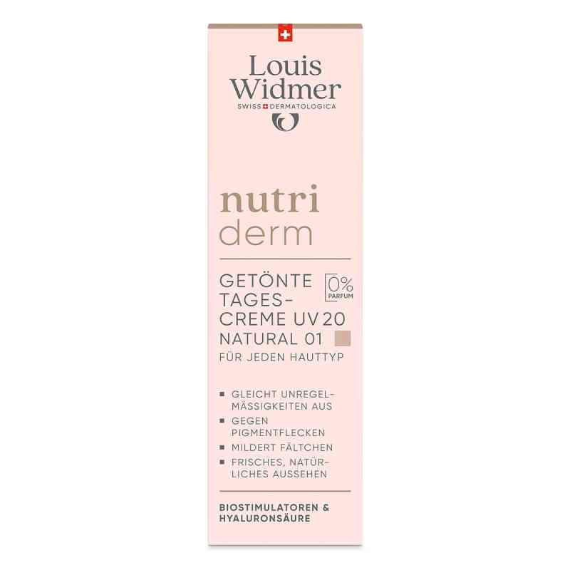 Louis Widmer nutriderm Getönte Tagescreme UV 20 -Natural 01 o.p 30 ml von LOUIS WIDMER GmbH PZN 18442081