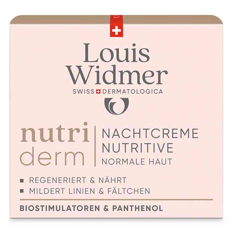 Louis Widmer nutriderm Nachtcreme Nutritive  50 ml von LOUIS WIDMER GmbH PZN 18442313