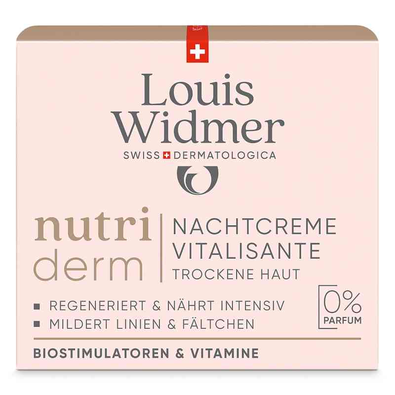 Louis Widmer nutriderm Nachtcreme Vitalisante unparfümiert 50 ml von LOUIS WIDMER GmbH PZN 18442537
