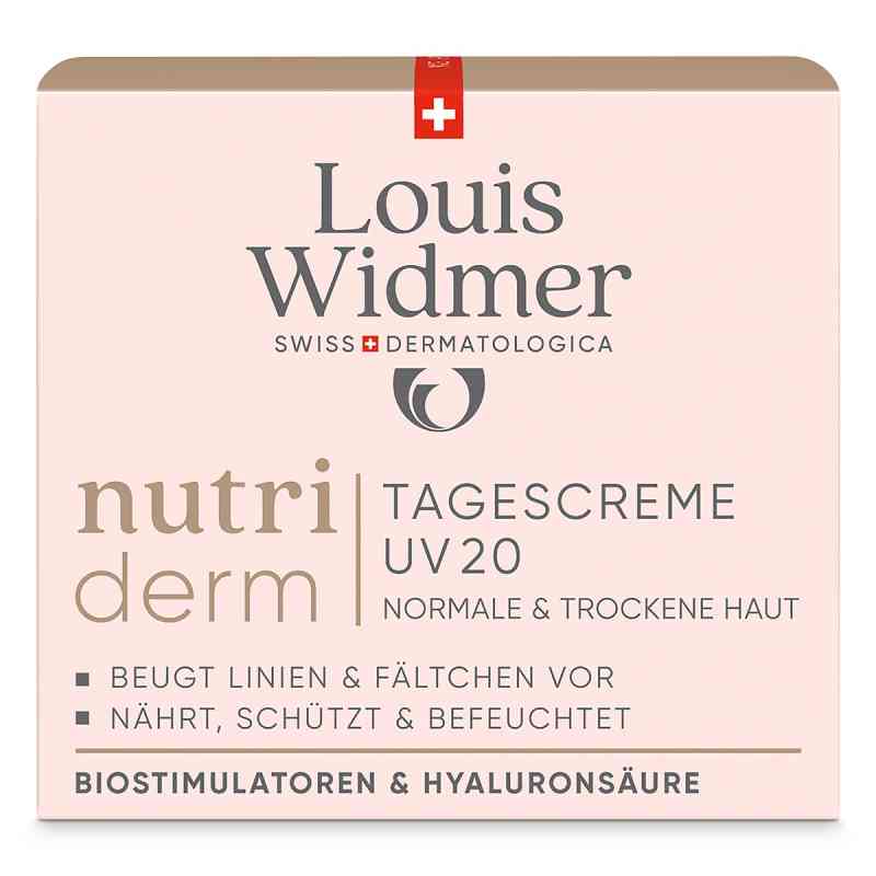 Louis Widmer nutriderm Tagescreme UV 20  50 ml von LOUIS WIDMER GmbH PZN 18442454