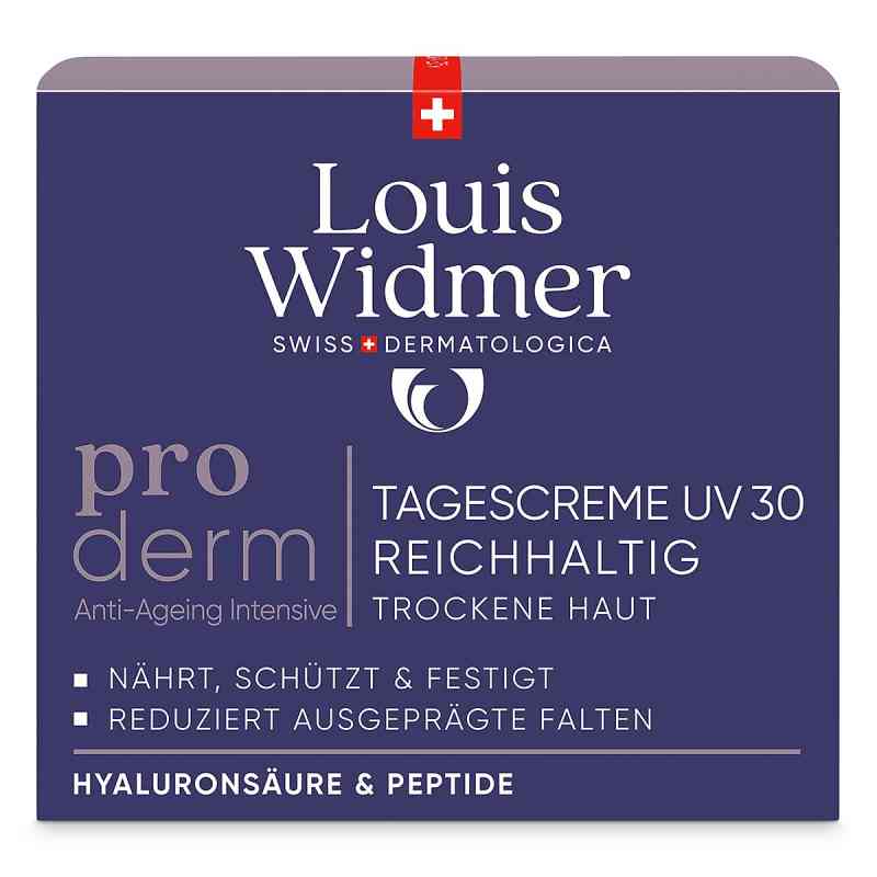 Louis Widmer proderm Tagescreme UV 30 Reichhaltig  50 ml von LOUIS WIDMER GmbH PZN 18442164