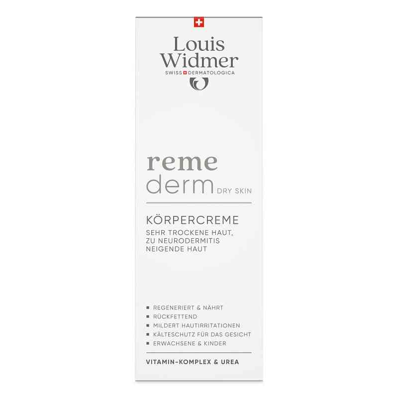 Louis Widmer remederm Körpercreme 200 ml von LOUIS WIDMER GmbH PZN 19345003