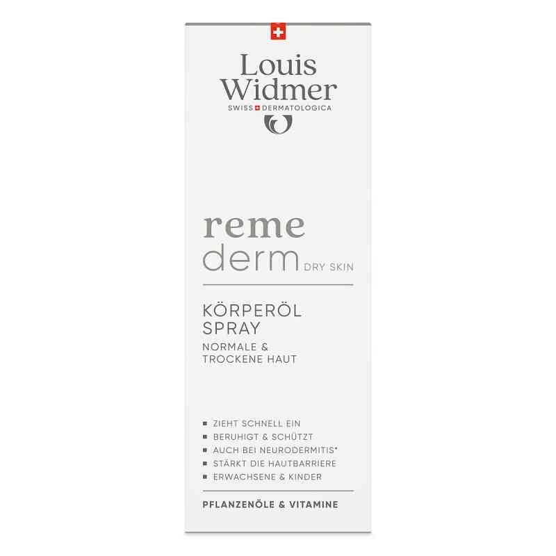 Louis Widmer remederm Körperöl Spray unparfümiert 150 ml von LOUIS WIDMER GmbH PZN 19396006
