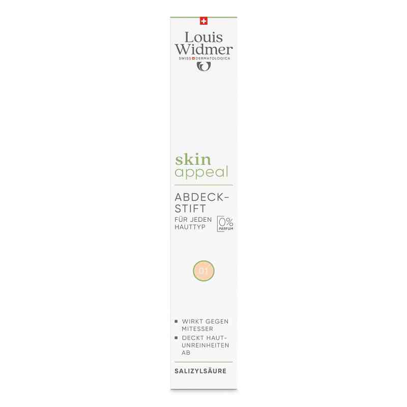 Louis Widmer skinappeal Abdeckstift 01 unparfümiert 0.25 g von LOUIS WIDMER GmbH PZN 18442626