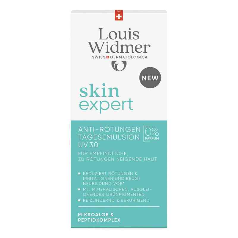 Louis Widmer skinexpert Anti-Rötungen Tagesemulsion UV 30 o.p 50 ml von LOUIS WIDMER GmbH PZN 19146901