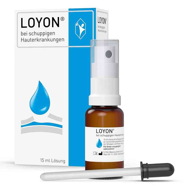 LOYON bei Schuppenflechte, Milchschorf und Kopfgneis 15 ml von G. Pohl-Boskamp GmbH & Co. KG PZN 10339662