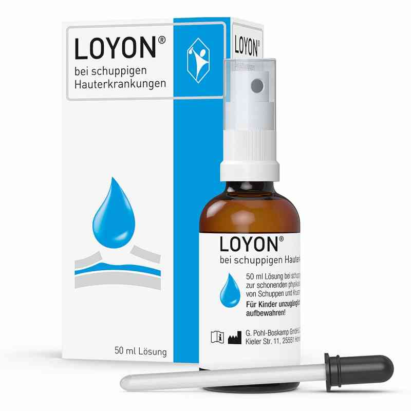 LOYON bei Schuppenflechte, Milchschorf und Kopfgneis 50 ml von G. Pohl-Boskamp GmbH & Co. KG PZN 10339691