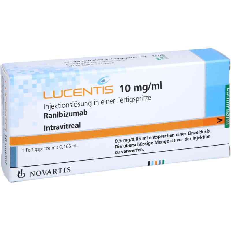 Lucentis 10 mg/ml Injek.-lsg.1,65 mg Fertigspritze 1 stk von EurimPharm Arzneimittel GmbH PZN 10789135