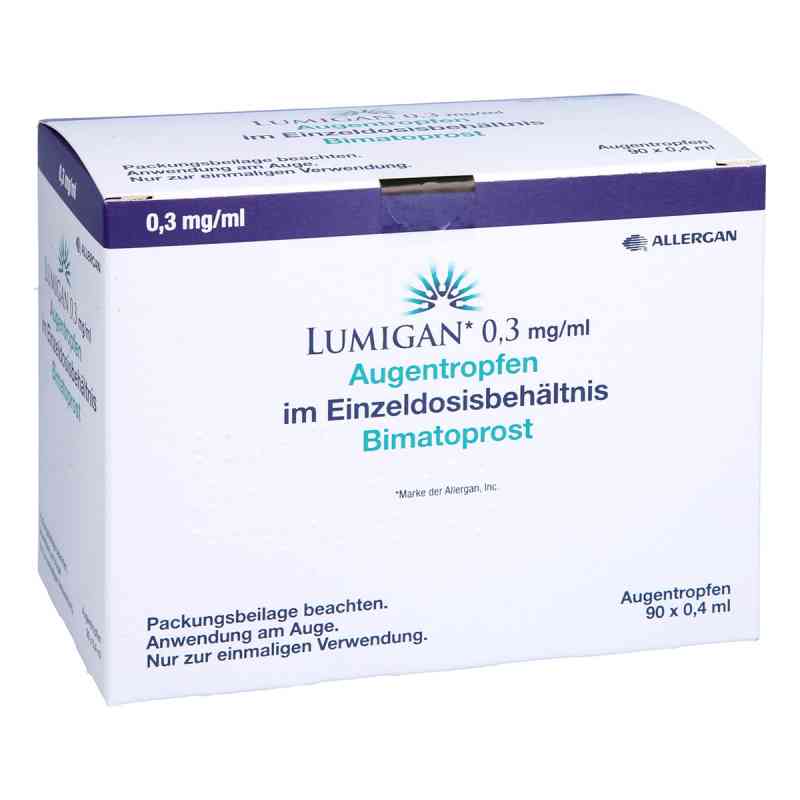 Lumigan 0,3 mg/ml Augentropfen im Einzeldosisbeh. 90X0.4 ml von EMRA-MED Arzneimittel GmbH PZN 10408937