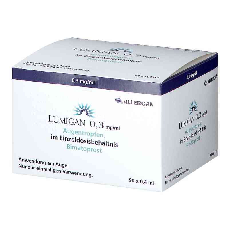 LUMIGAN 0,3mg/ml Augentropfen 90X0.4 ml von Orifarm GmbH PZN 10418137