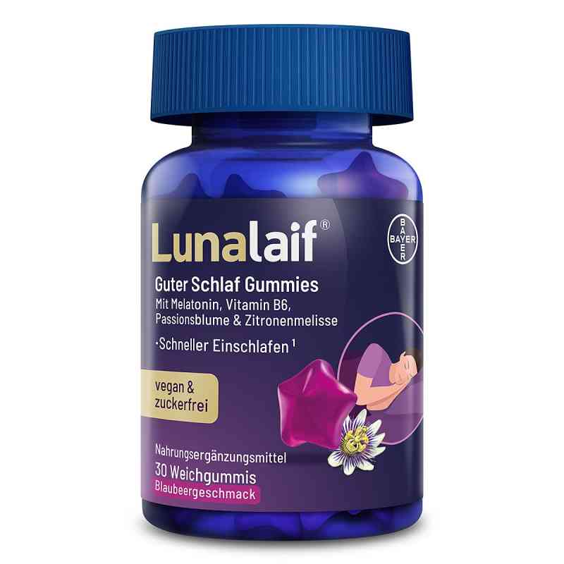 Lunalaif Guter Schlaf Gummies 30 stk von Bayer Vital GmbH PZN 19365767