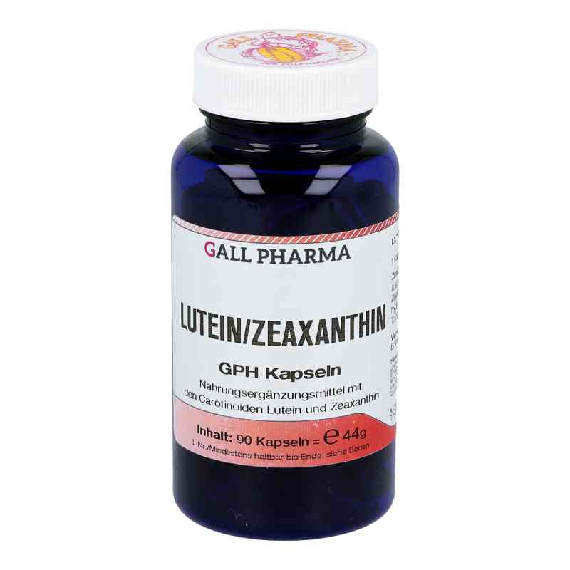 Lutein Zeaxanthin Gph Kapseln 90 stk von Hecht-Pharma GmbH PZN 00682850