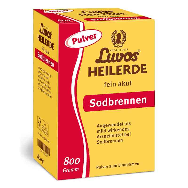 Luvos Heilerde Fein Akut Sodbrennen Pulver 800 g von Heilerde-Gesellschaft Luvos Just GmbH & Co. KG PZN 18360756