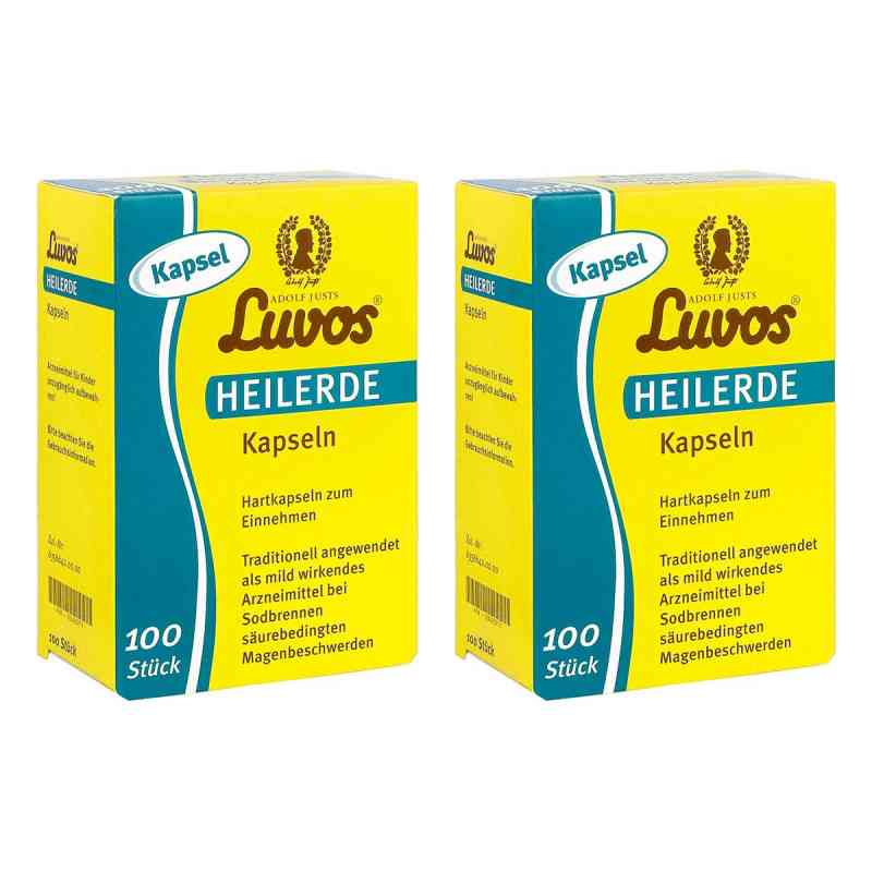 Luvos-Heilerde Kapseln 2x100 stk von Heilerde-Gesellschaft Luvos Just GmbH & Co. KG PZN 08105881