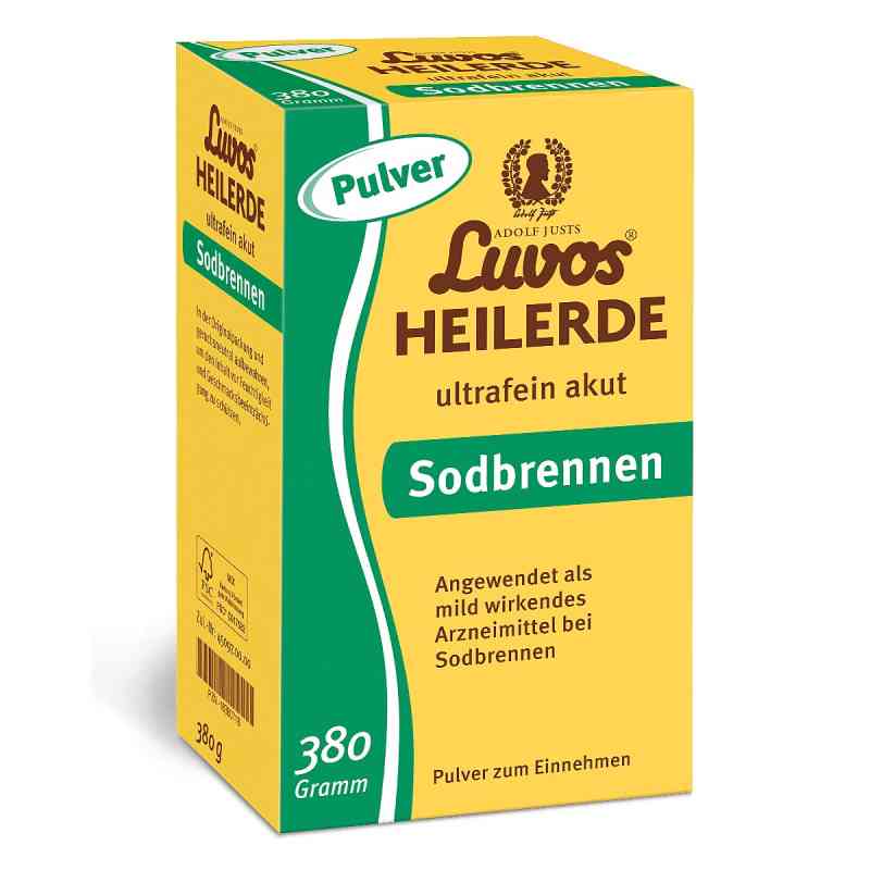 Luvos Heilerde Ultrafein Akut Sodbrennen Pulver 380 g von Heilerde-Gesellschaft Luvos Just GmbH & Co. KG PZN 18380718
