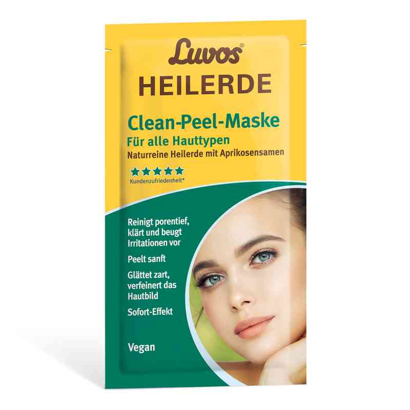 Luvos Luvos-Heilerde Clean-Peel-Maske, vegan 2X7.5 ml von Heilerde-Gesellschaft Luvos Just PZN 16356957