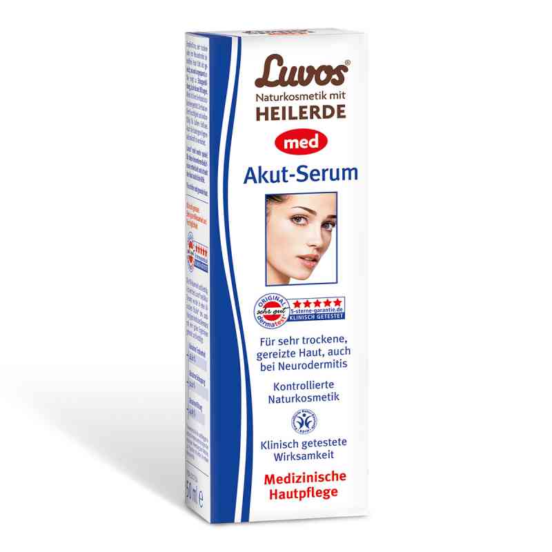 Luvos Naturkosmetik Med Akutserum 50 ml von Heilerde-Gesellschaft Luvos Just GmbH & Co. KG PZN 11017624