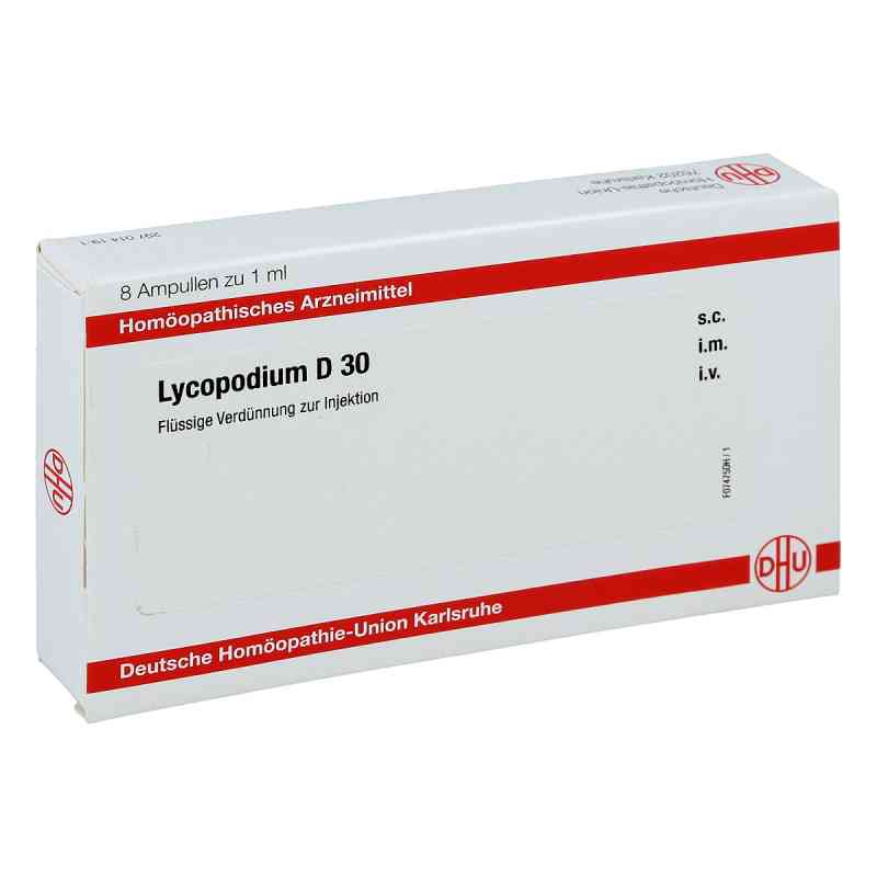 Lycopodium D30 Ampullen 8X1 ml von DHU-Arzneimittel GmbH & Co. KG PZN 11707091