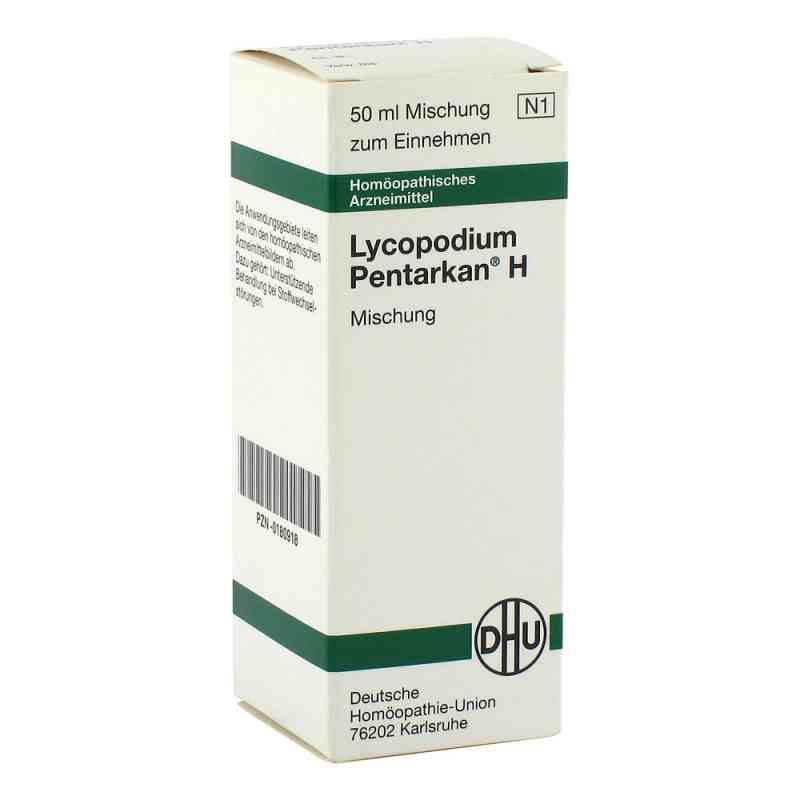 Lycopodium Pentarkan H Dilution 50 ml von DHU-Arzneimittel GmbH & Co. KG PZN 00180918