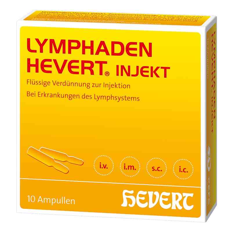Lymphaden Hevert injekt Ampullen 10X2 ml von Hevert-Arzneimittel GmbH & Co. KG PZN 08883849