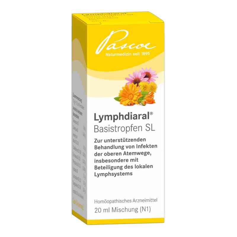 Lymphdiaral Basistropfen Sl 20 ml von Pascoe pharmazeutische Präparate GmbH PZN 03897924