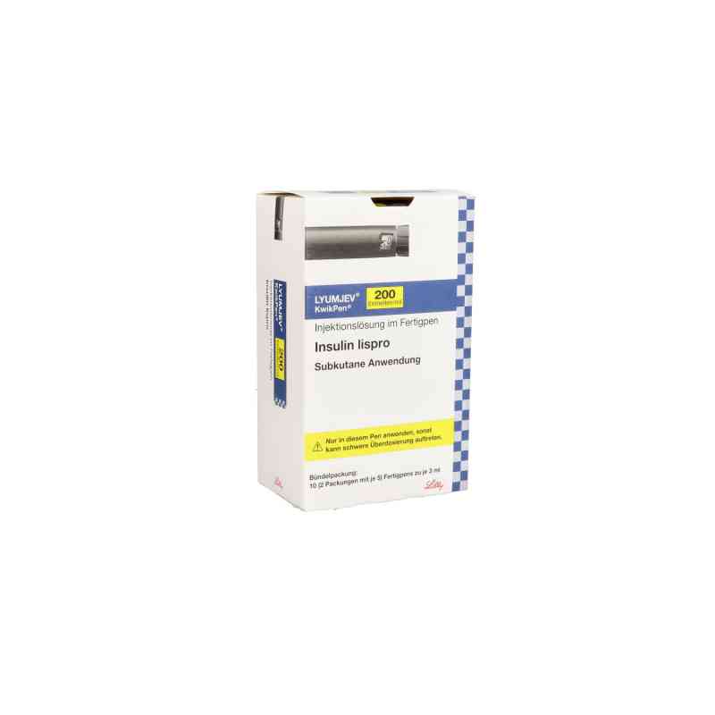 Lyumjev 200 E/ml Kwikpen iniecto -lsg.im Fertigpen 10X3 ml von LILLY DEUTSCHLAND GmbH PZN 16508404