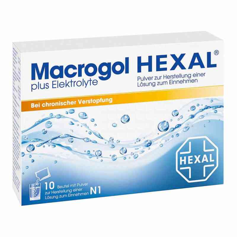 Macrogol HEXAL plus Elektrolyte 10 stk von Hexal AG PZN 08875318