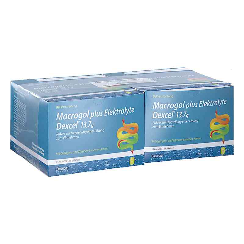 Macrogol Plus Elektrolyte Dexcel 13,7 G Ple 100 stk von Dexcel Pharma GmbH PZN 17620959