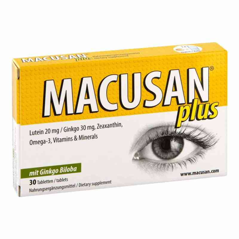 Macusan plus Tabletten 30 stk von AGEPHA Pharma s.r.o. PZN 06076984