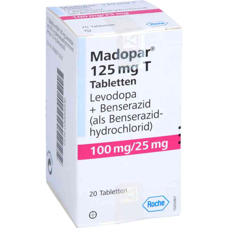 Madopar 125mg T 20 stk online kaufen günstig bei apo.com