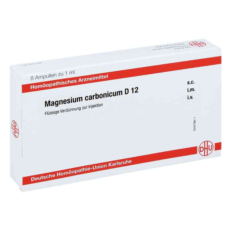Magnesium Carbonicum D12 Ampullen 8X1 ml von DHU-Arzneimittel GmbH & Co. KG PZN 11707139