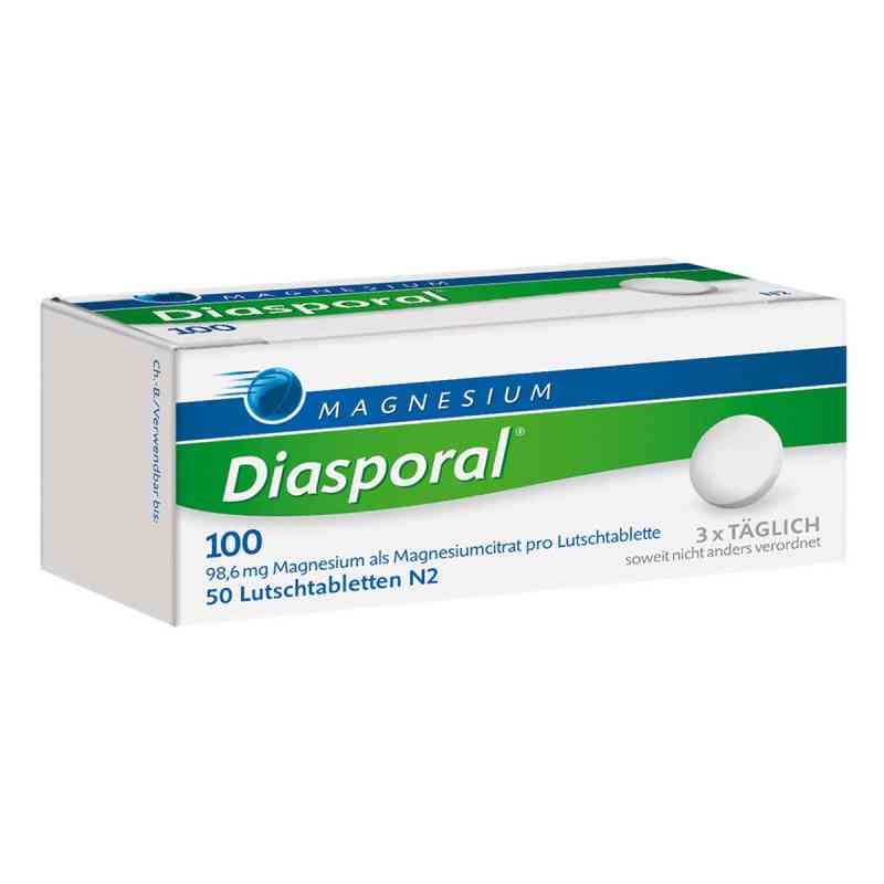 Magnesium Diasporal 100 Lutschtabletten 50 stk von Protina Pharmazeutische GmbH PZN 07274338