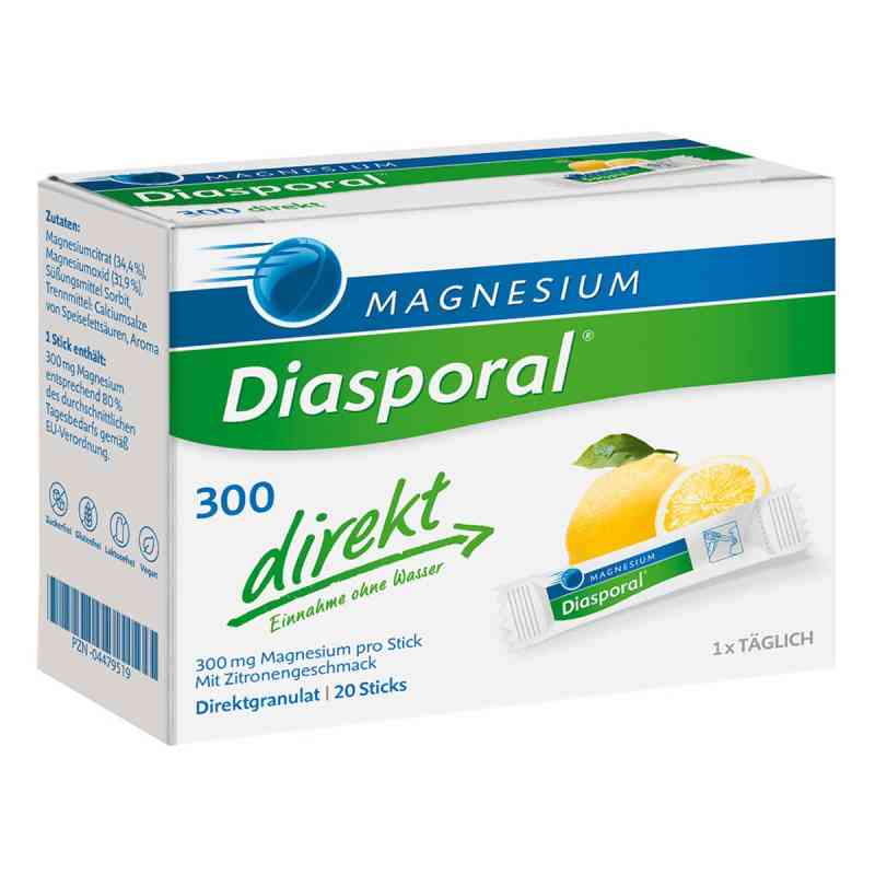 Magnesium Diasporal 300 direkt Granulat 20 stk von Protina Pharmazeutische GmbH PZN 04479519