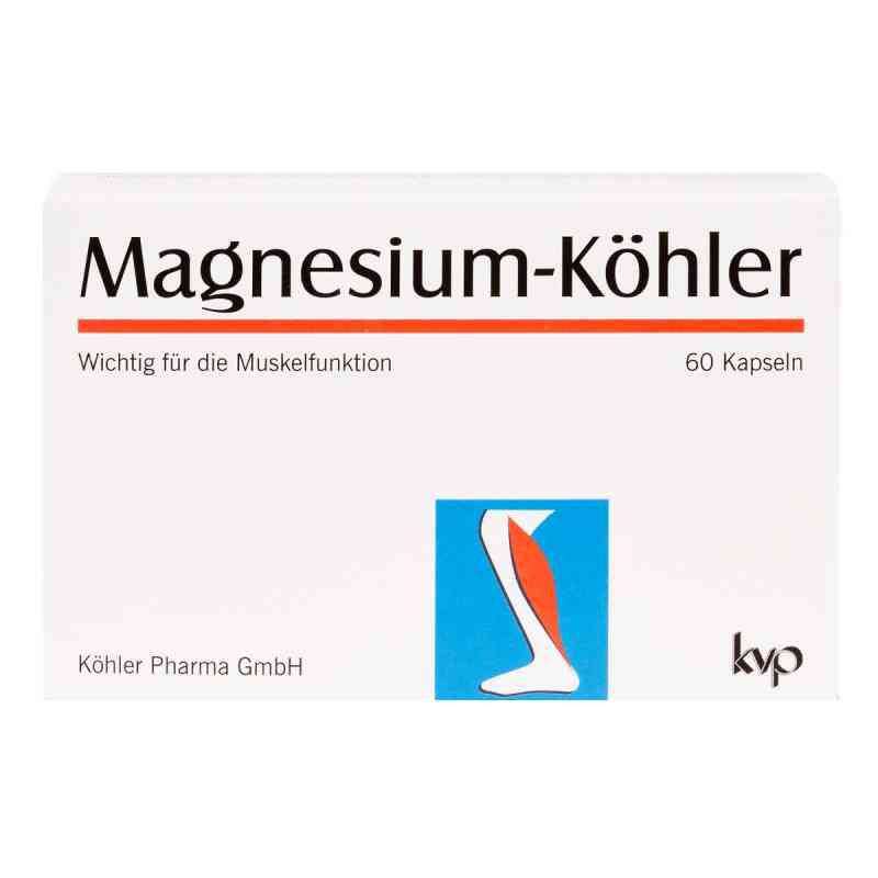 Magnesium Köhler Kapseln 1X60 stk von Köhler Pharma GmbH PZN 06103391