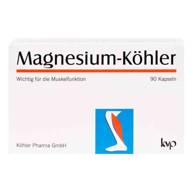 Magnesium Köhler Kapseln 1X90 stk von Köhler Pharma GmbH PZN 06103416