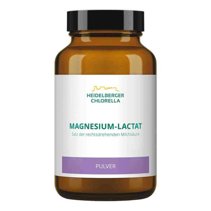 Magnesium Lactat Salz D.rechtsdreh.milchsäure Plv. 140 g von Heidelberger Chlorella GmbH PZN 18672272
